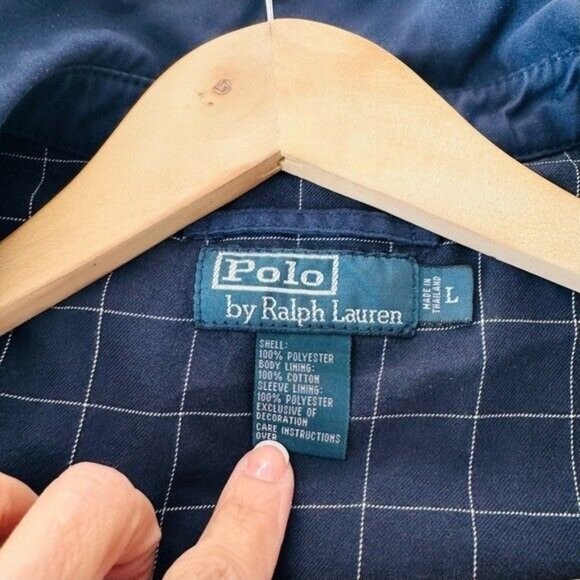 Polo Ralph Lauren Navy  Bi-Swing Jacket Men's Size Large - Picture 11 of 12